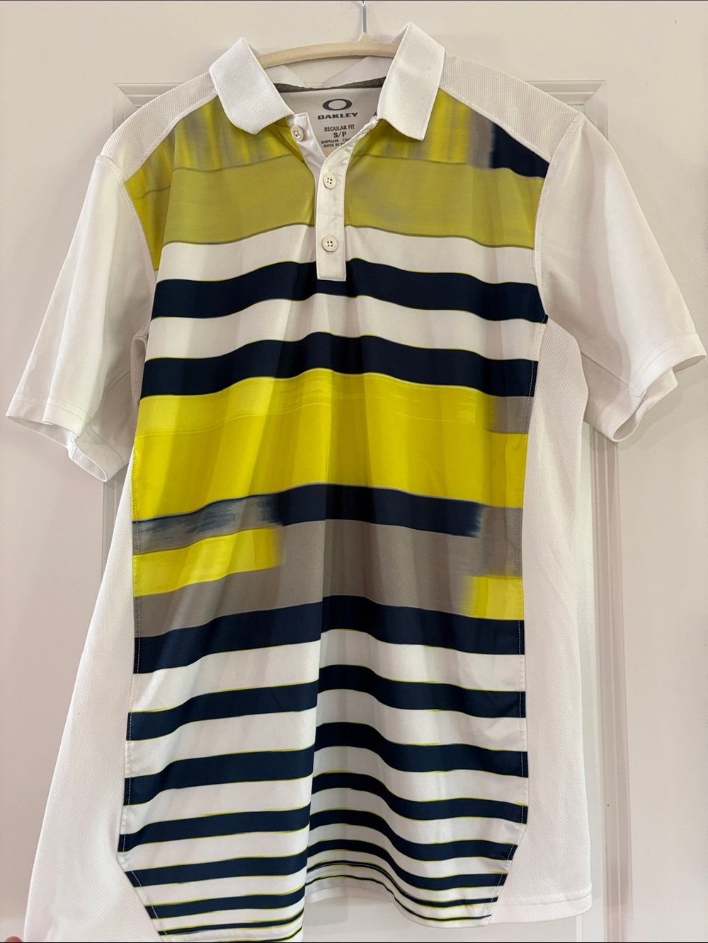 Oakley White Short-Sleeve Polo